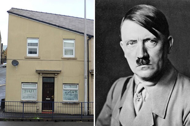 The House that looks like Hitler