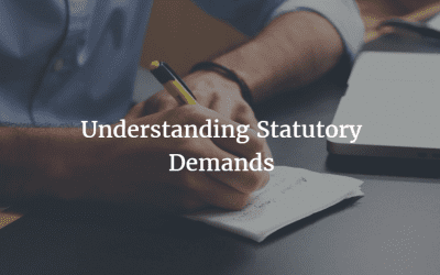 What is a Statutory Demand?